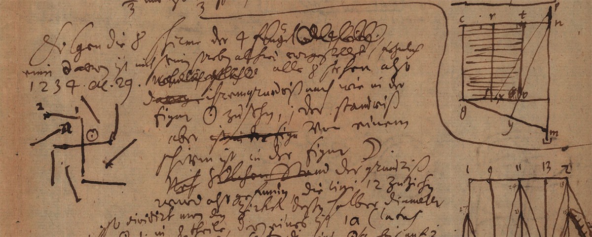 Ausschnitt aus einer Leibniz-Handschrift